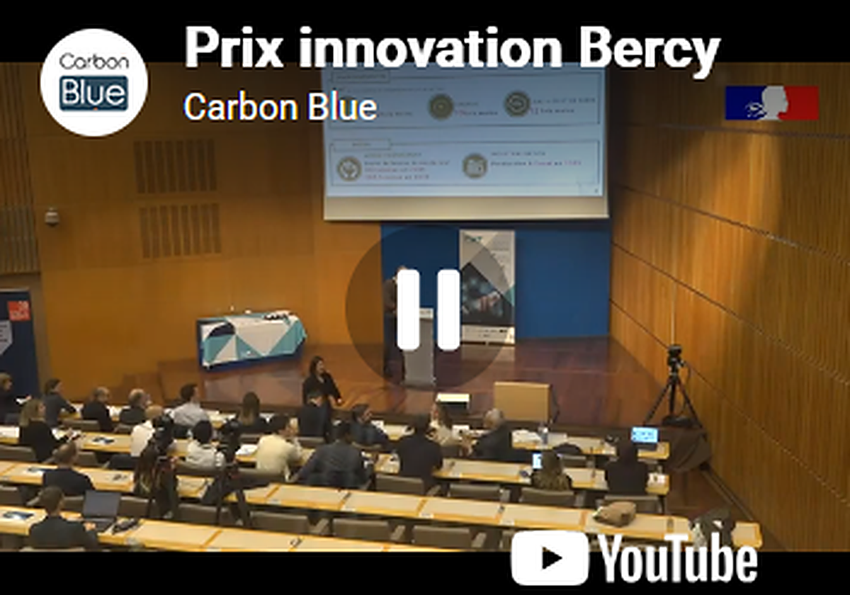 Prix innovation Bercy — Carbon Blue