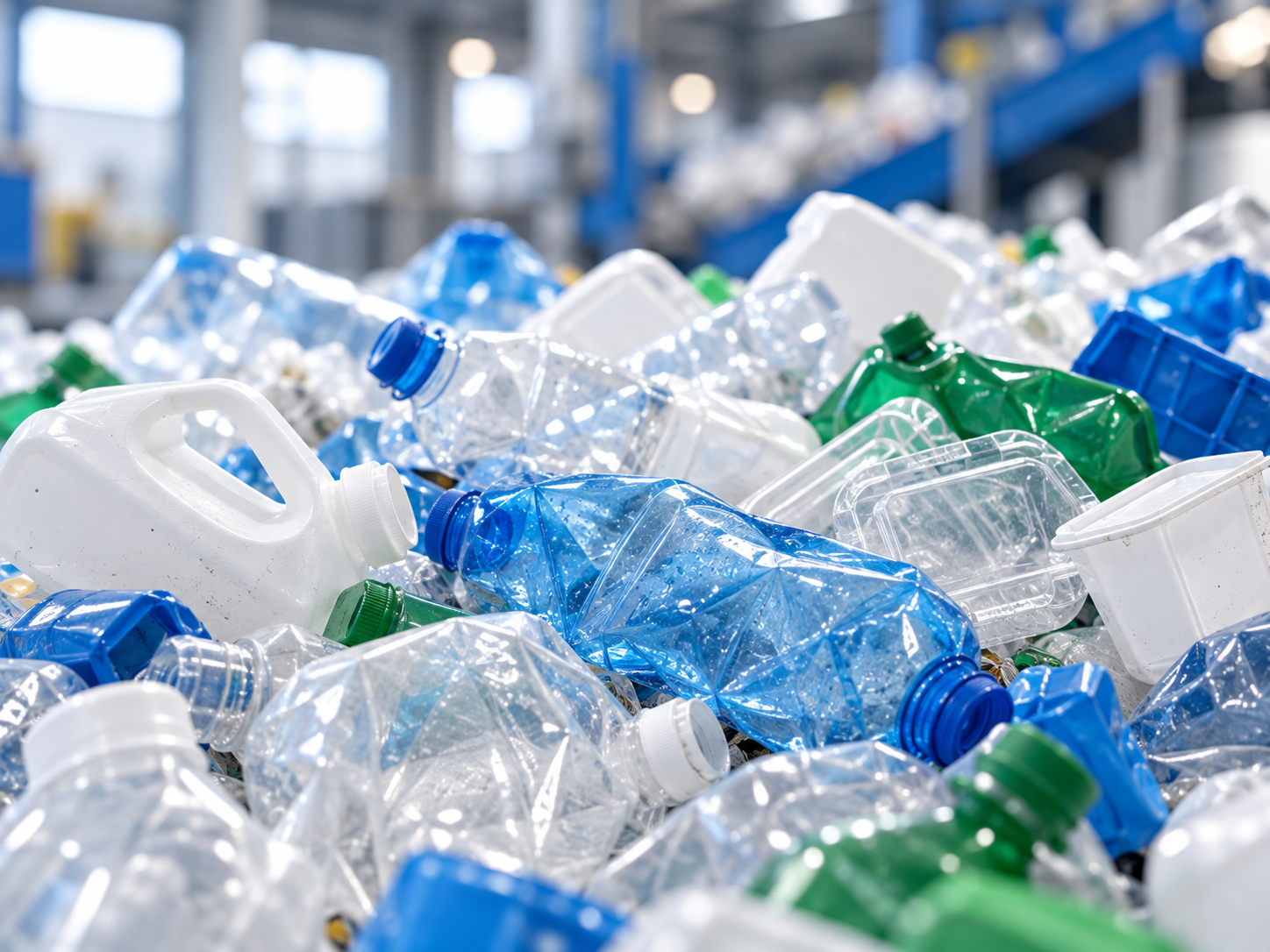 Déchets plastiques à qualifier